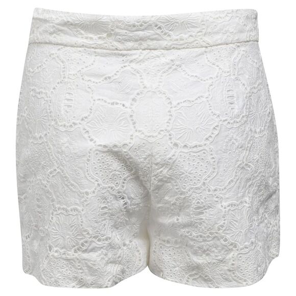 Christian Dior Crochet Shorts in White Cotton - Picture 3 of 4